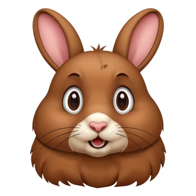 Rabbit more excited  sticker