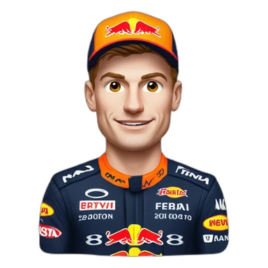 Max Verstappen F1 sticker