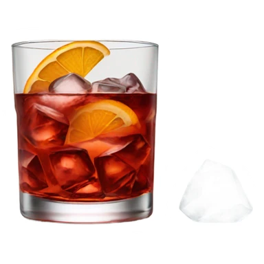 Negroni on the rocks  sticker