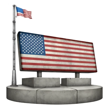 USA Military base  sticker