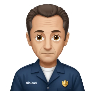 Nicolas sarkozy en prison  sticker