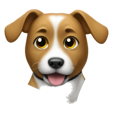 A dog driving a car sticker