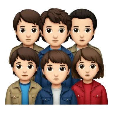 Stranger Things yazı  sticker