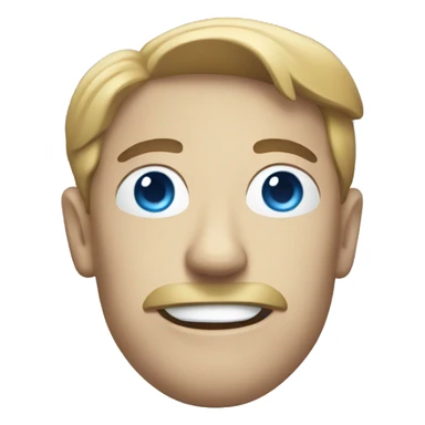 A blue instagram hook sticker