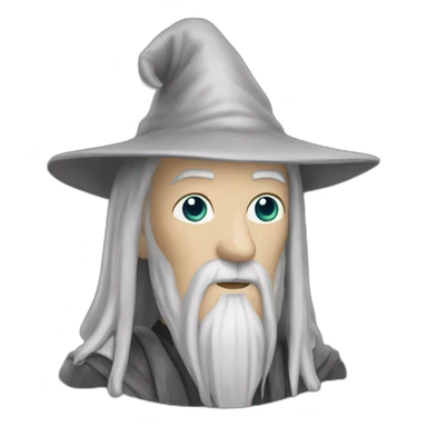 saruman wizard sticker