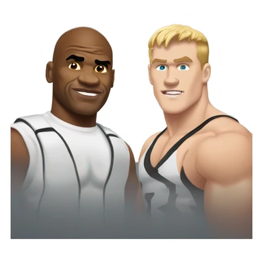 Jake paul vs mike tyson sticker