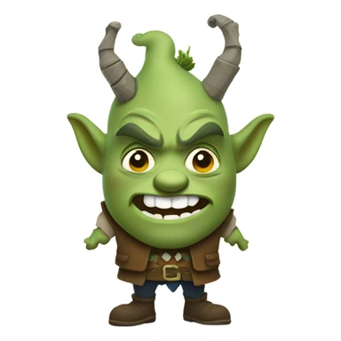 Shrek ayo pee pee poo poo check sticker