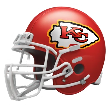 Chiefs football sticker