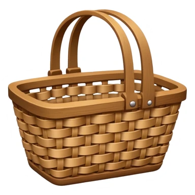 Empty Basket image in professional look sticker