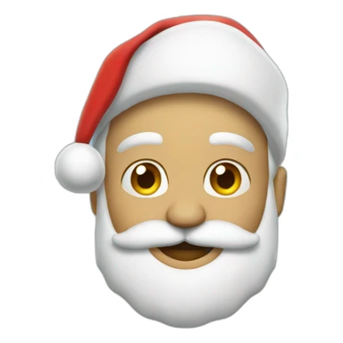 Santa flaco sticker