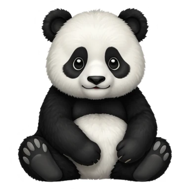 Panda roux sticker