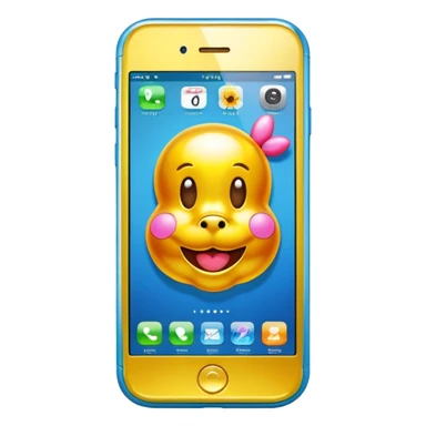 jeff koonz style cell phone sticker