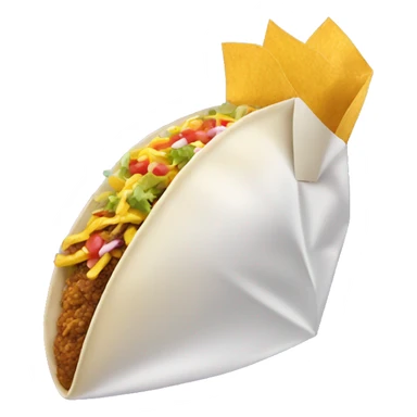 big taco bell bag sticker