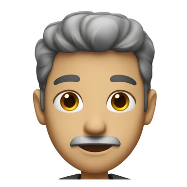 Hansome with sharp eyes sticker