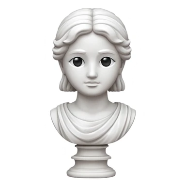 fais une statue grecque sticker