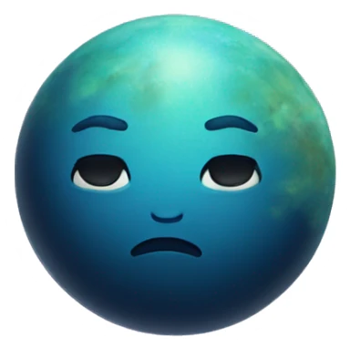 neptune planet sticker