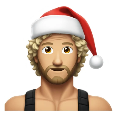 Kenny Omega with Santa hat sticker