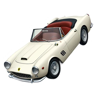 ferrari 250 gt california sticker