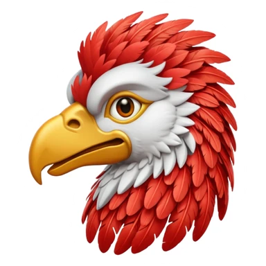 emoji red griffin sticker