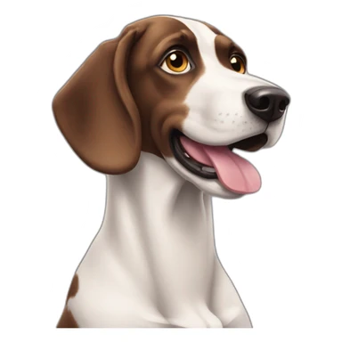 neck-long-dog sticker