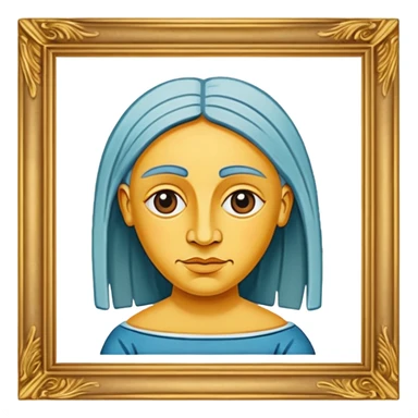  picasso painting frame sticker