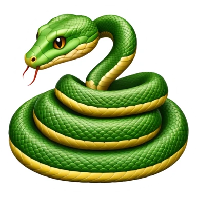 snake crawling  sticker