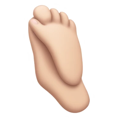 Hand holding slipper  sticker