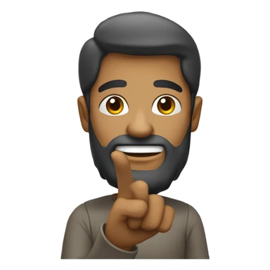 Make an “L” with hand sticker