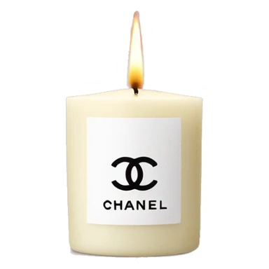 Chanel candle sticker