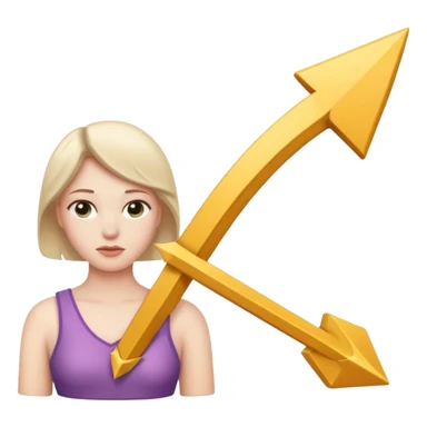 The male symbol but the male arrow is bent/curved downwards, and there is a female stem too so its like a sissy icon (a sissy/feminine boy icon), for sissy boys, sissy girls sticker