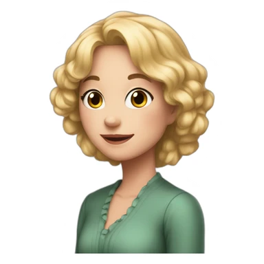 Charlotte au fraise sticker