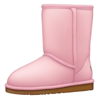 light pink uggs sticker