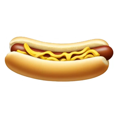 hotdog with banana sticker