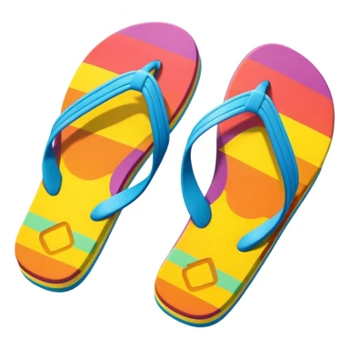 flip flop sticker