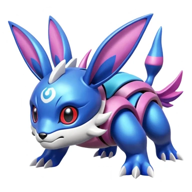 Palkia-Kyogre-Eevee-fusion sticker