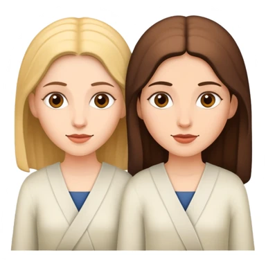 two Hebrew sisters Rachel and leah sticker