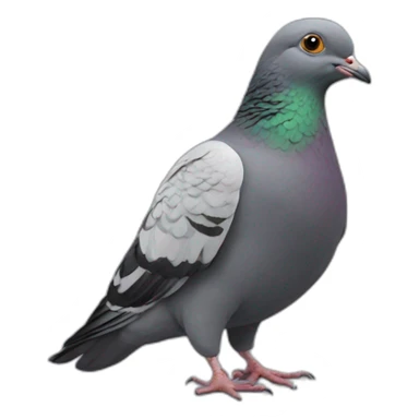 pigeons son sticker