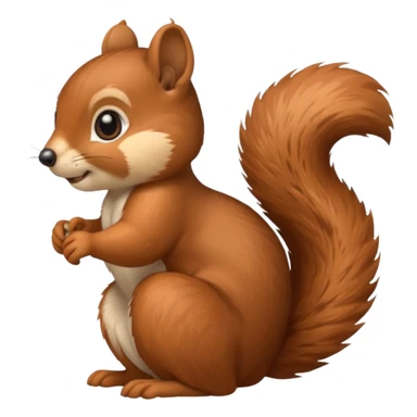 squirrel sticker