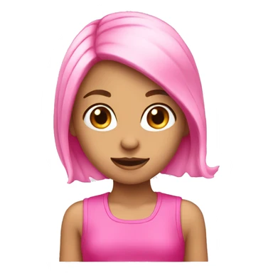 Pink girl accessoires  sticker