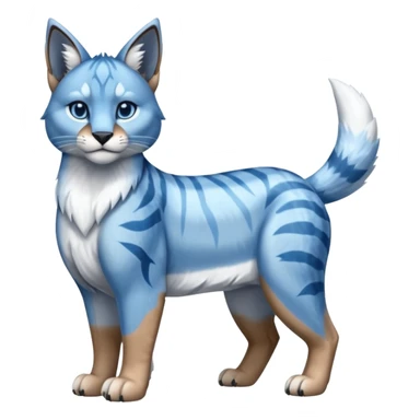 Scaley Shiny Glacial Rhypherior-Caracal-dog sticker