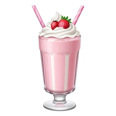 Milkshake de morango sticker