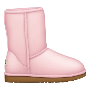 light pink uggs sticker