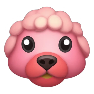 poppy animal crossing sticker