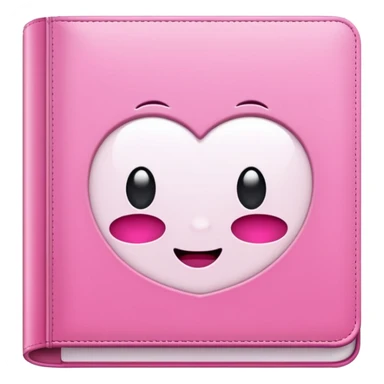 pink photo storage sticker