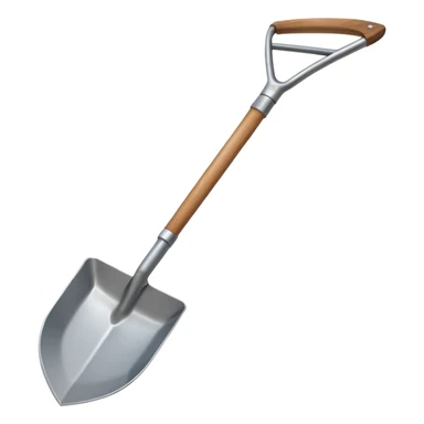 a short shovel sticker
