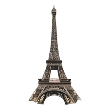 Eiffel tower london sticker
