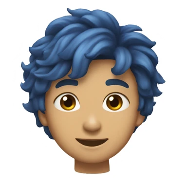 Lingkaran biru sticker