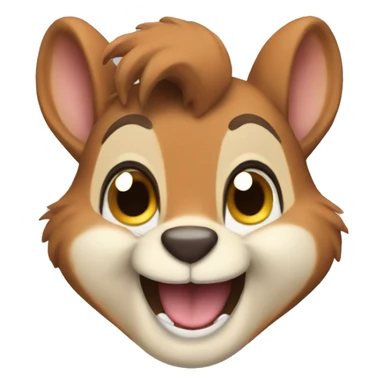 squirrel joy sticker