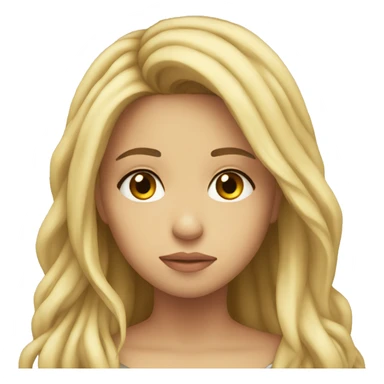 Sad Shakira sticker