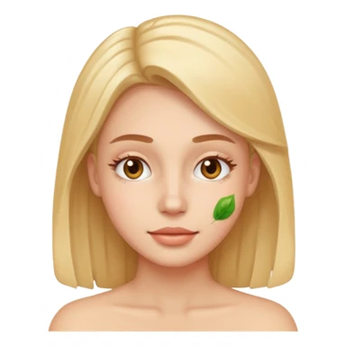 Detox face sticker